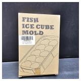 Li&Zhao Small Ice Cube Trays with Lid - Ice Trays for Freezer with Lid Silicone Ice Molds Ice Cube Mold(Blue)