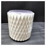 3Pcs 360  Rotating Desk Organizers and Accessories with Pen Holder Sticky Note and Clips Set, Desktop Storage Stationery Supplies Purple in color.