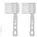 Lot of 3, 2Pack Blend Friend Fade Comb,Professional Barber Comb for Men Haircut Hair Fade Tool For Home,Salon or Professional Use.(2PCS)