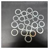 Lot of 3, bylikeho 20pcs Oil Drain Plug gasket 20mm and 18mm 4109-2000 90471-PX4-000