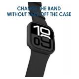 Lot of 3, Simpeak 4 Pack Slim Hard PC Case with Tempered Glass Screen Protector Compatible with Apple Watch Series 11 10 (42mm 46mm) Series 9 8 7 (41mm 45mm) Series 6 SE 5 4 (40mm 44mm) (46mm)