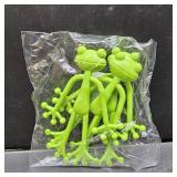 Frog Plant Stand, Frog Plant Holder, Flower Pot Hugger Plant Climbing Fixture Clips, Cute & Stable Support, Indoor/Outdoor Plant Stand Accessories - Multipurpose Garden Decor Clips for Flower Pots