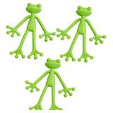 Frog Plant Stand, Frog Plant Holder, Flower Pot Hugger Plant Climbing Fixture Clips, Cute & Stable Support, Indoor/Outdoor Plant Stand Accessories - Multipurpose Garden Decor Clips for Flower Pots