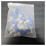 Etopars 10 X 3PDT 9 Pins Box Stomp Guitar Effect Pedal Foot Switch True Bypass Metal Blue
