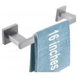 LANC Hand Towel Bar for Bathroom Wall Mounted 16-Inche 40CM Brushed Nickel Bath Towel Rack Stainless Steel Towel Rod for Toilet Kitchen Towel Holder Towel Hanger Towel Rail, A9010BN-L4
