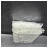 Lot of 2, Biodegradable PLA Straws, 8.3" x 0.315", Pack of 200/100, both white (100, White)