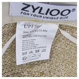 Zylioo 2XL/XL/L/M/S Womens Straw Hat,Wide Brim Sun Protection Beach Hats,UPF 50+ Floppy Summer Hat for Small Heads