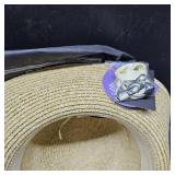 Zylioo 2XL/XL/L/M/S Womens Straw Hat,Wide Brim Sun Protection Beach Hats,UPF 50+ Floppy Summer Hat for Small Heads