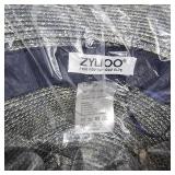 Zylioo XXL Oversize Straw Sun Hat for Big Heads, Wide Brim UV Protection Panama Beach Hat, Summer Fedora with Lanyard