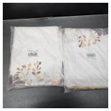 Lot of 2, MEHOFOND 7x5ft Pumpkin Baby Shower Backdrop for Girl Autumn Oh Baby Backdrop Fall Boho Flowers Baby Shower Party Decorations Banner Thanksgiving Newborn Photography Background Photo Booth Pr