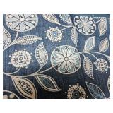 Snycler Table Runner Boho Table Runners Vintage Elegant Farmhouse Table Center Linen Decor for Home Dining Party Entrance (12x18 Inch ,Set of 4) Denim Blue