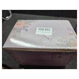 Cute Bunny Figurine Decor - 7.8 Inch Resin Rabbit Statue for Kids Room, Spring Home Decor, Desk Shelf Ornaments, Gift for Children & Collectors