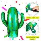 Lot if 3, 6 Pieces Mexican Fiesta Theme Party Balloons Mexican Taco Llama Cactus Jumbo Foil Balloons Mexican Fiesta Party Decorations for Cinco De Mayo Taco Bout Luau Party Birthday Baby Shower Suppli