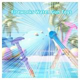 Lot of 2, Water Gun Fireworks Water Gun for Adults Squirt Gun with Dazzling Spray Effect   Fun Firework Squirtfor Pool, Beach, Concerts, Parties & Festivals(4pc)