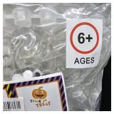 Winlyn 27 Sets Halloween Craft Kits Fall Crafts Monster Suncatchers Ornaments Decorations DIY Window Paint Art Suncatchers Hanging Monster Sun Catchers for Kids Classroom Party Activities