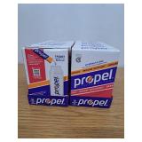 Propel Immune Support Electrolyte Enhanced Water Drink Mix Powder Packets, Orange Raspberry, 100% DV Vitamin C, Good source of Zinc, Zero Sugar Hydration with Electrolytes and Vitamins (120 Packets)