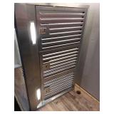 Sarela 30 in. W X 7 in. H 500CFM Convertible Under Cabinet Range Hood in Stainless Steel with LED Lights and Filter (See Pics) - Retail: $199