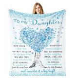 Daughter Gift from Mom Blanket 60"x 50"