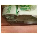 BioBag (USA) The Original Compostable Bag, 8 Gallon,100% Certified Compostable Trash Bag Liners for Food Waste, Extra Strong and Durable- 12 rolls in it  - Retail: $100