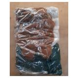 12 Pcs Velvet Christmas Decor(Mixed Colors)