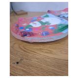 Christmas Party Supplies Disposable Paper Dinner Plates and Napkins for Party -3 Pack