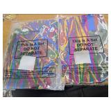 8pcs Christmas Windsocks Outdoor Hanging Decorations with Tassels 3.3ft  2 Pack