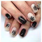 Christmas Nails Press-on Square Tip 24Pcs