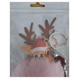 Christmas Keychain Plush Elk