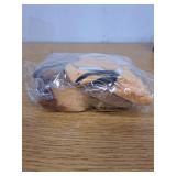 Lion Costume Accessories Set 6 Pieces Including Ears, Headband, Tail,Nose, Bowknot and Gloves