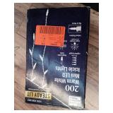 200 Count Warm White Steady Lit Mini LED Icicle Lights