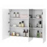 36 in. x 25.5 in. Recessed or Surface Mount Medicine Beveled Cabinet - Retail: $158