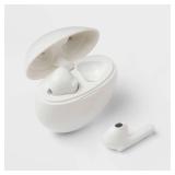 True Wireless Bluetooth Earbuds - heyday White: In-Ear Headphones, Polyurethane Cushion (Not Working)