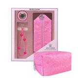 VELVET CAVIAR Phone Accessories Set - Hot Pink Leopard - Retail: $50