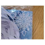 Decor for Front Porch Home Holiday Party Xmas Supplies Decoration (White)