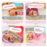 Interactive Pet House Toy for Kids Ages 3+, Musical Doggy Playset BATTERIES NOT INCLUDED