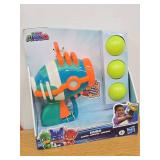 PJ Masks Romeo Blaster Ball Launcher, Preschool Toys, Ball Blaster for Kids, Toys for 3 Year Olds