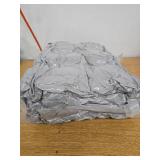 Weighted Blanket 15 lbs Queen Size 60x80 inches, Flannel Shaggy Sherpa Weighted Blanket for Adults Comfortable Weighted Blankets for Calming and Relax, Bed Sofa Heavy Blankets, Grey - Retail: $54