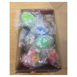 25 Pack Christmas Mini Squeeze Balls Toys
