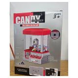 Candy Grabber Machine New Arcade Claw Game Kids Mini Candy Toy Fun Crane Toy Mini Claw Machine Arcade Game SEALED - Retail: $58