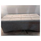 Better Homes & Gardens Pintucked Storage Bench  Gray - Retail: $94
