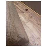 Better Homes & Gardens Pintucked Storage Bench  Gray - Retail: $94