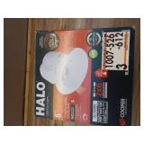 6 in. Selectable CCT 2700K to 5000K Integrated LED White Recessed Light  Sloped Ceiling Trim  LED direct mount module