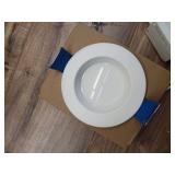 RL 4 in. Color and Tunable White Regresed Canless Smart Wi-Fi LED Recessed Downlight with WiZ Pro