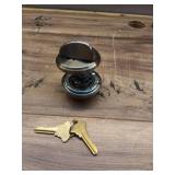 Schlage B60N 619 Single Cylinder Satin Nickel Deadbolt