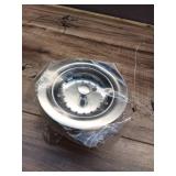 New Fixed Post Kitchen Sink Strainer - Stainless steel with polished finish