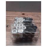 DUAL USB CAR CHARGER-BULK 24 pcs white, black