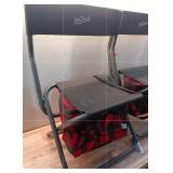 Pack of 2 ,Buffalo Check Outdoor Foldable Chair with Cooler Red/Black - Woolrich x Target - Retail: $80