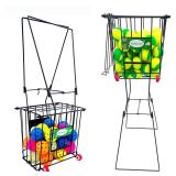 Tennis Balls Hopper Or Pickleball Hopper, 79 Tennis Capacity Or 50 Picklel Capacity