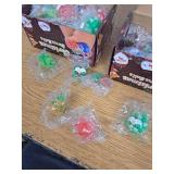 50 Pack Christmas Mini Squeeze Balls Toys