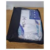 Comforter Set Full Size, 7 Pcs Bedding for Kids and Adults, Golden Colorful Eye Bed Sheet Sets with Fitted Sheet 2 Pillowcases & 2 Shams - Retail: $66